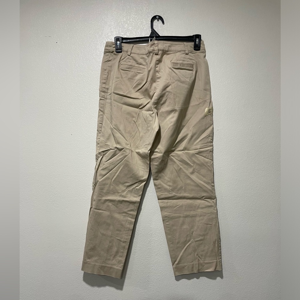 Khaki women’s work pants 16P, with button and clasp - Picture 2 of 6